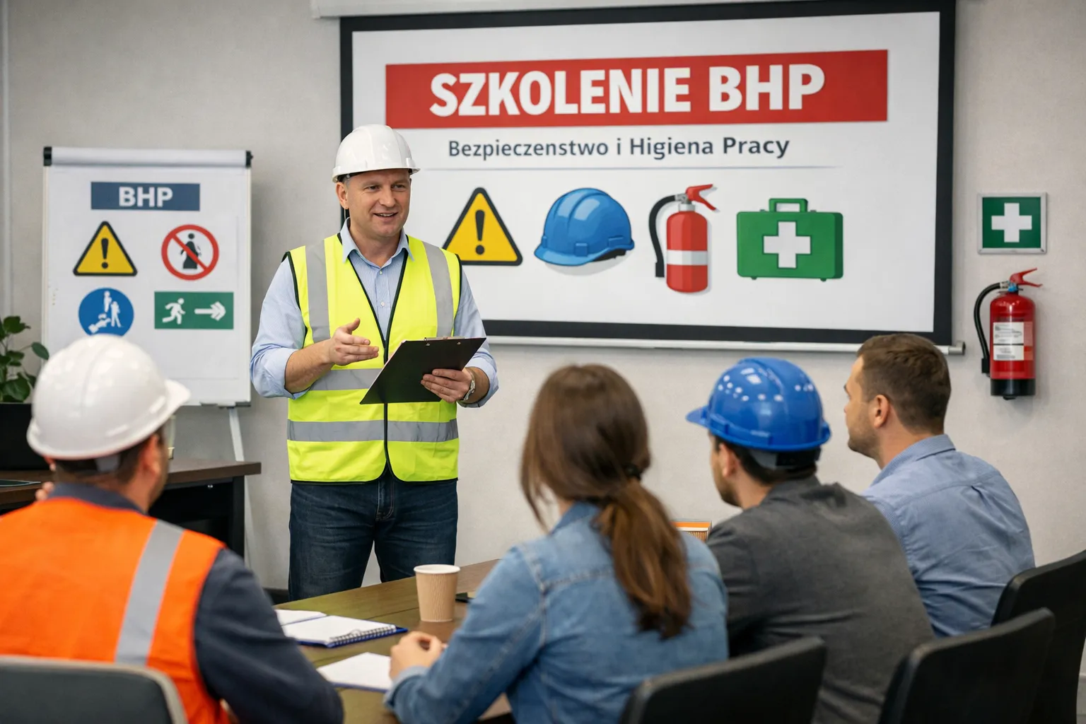 instruktaż BHP wstępny dla nowo zatrudnionych pracowników